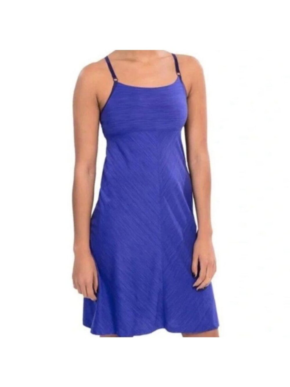 Marmot Lena Indigo Strappy Dress Outdoor Upf Purple Sun Summer